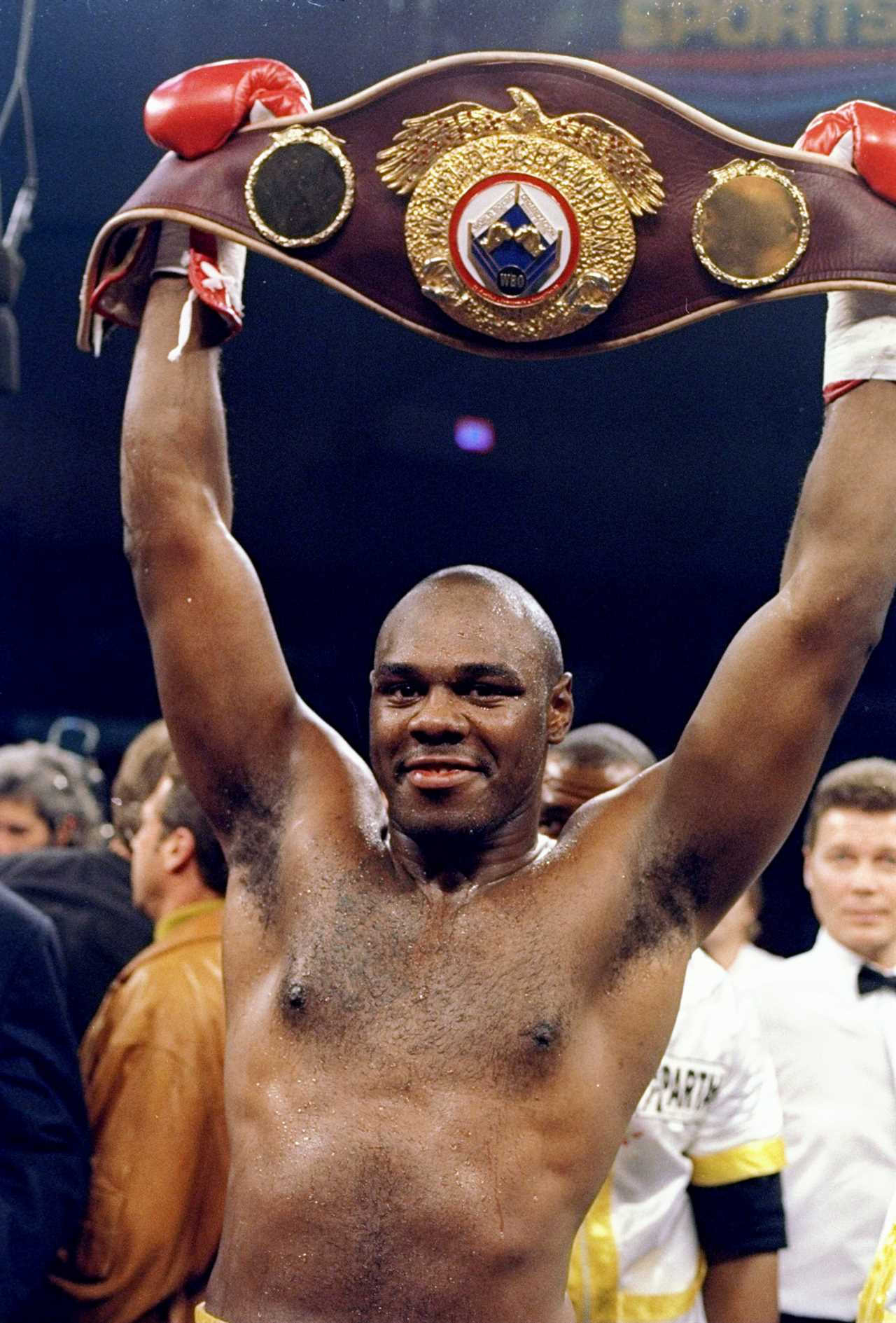 I am a London born boxer, who has fought for USA and became a heavyweight world champion. Then, I was a Hollywood Star
