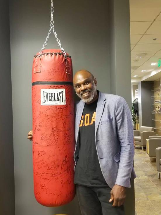 I am a London born boxer, who has fought for USA and became a heavyweight world champion. Then, I was a Hollywood Star