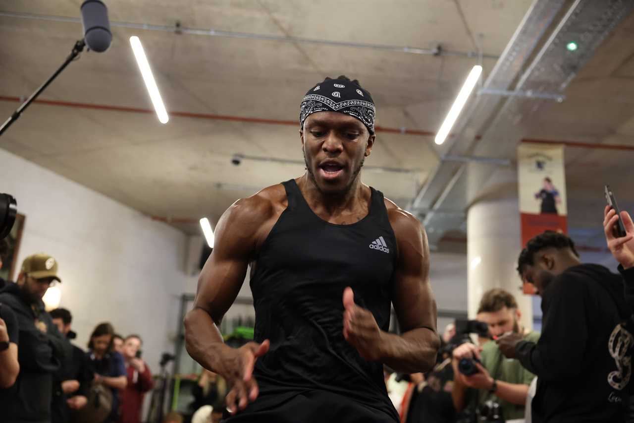 LONDON MAY 10: Media Workout on the 10th May 2023 at Camden Boxing Club, London ahead of the MF & DAZN: X Series 007 boxing show. Misfits Boxing. Credit: Leigh Dawney/Misfits Boxing.