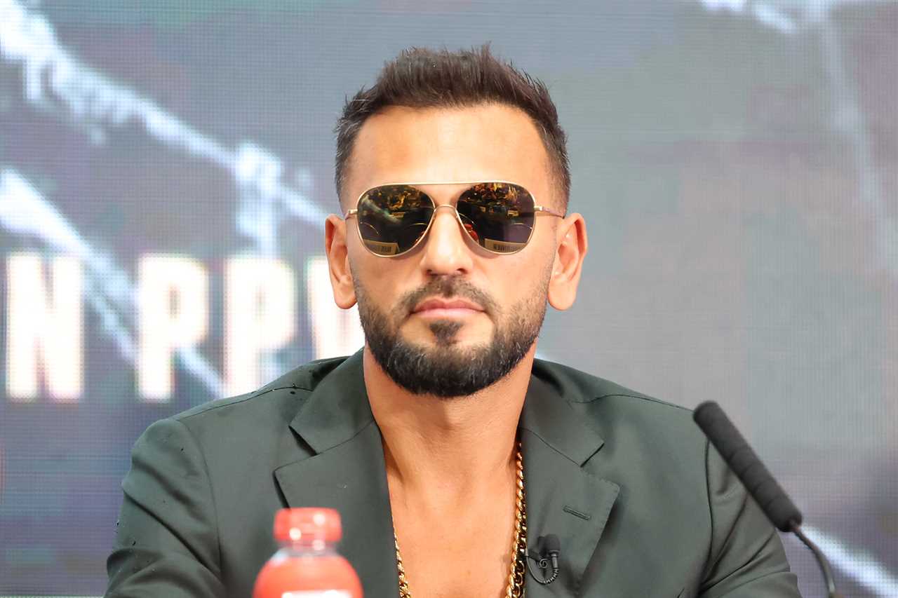 LONDON MAY 11: MF & DAZN X SERIES: 007 Press Conference at The Drum, Wembley Park, London on the 11th May 2023. Misfits Boxing. Credit: Leigh Dawney/Misfits Boxing.