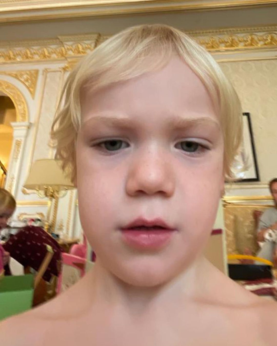 Conor McGregor shares a photo of his son who is a double of himself as a child and says, I've woken as my younger me.