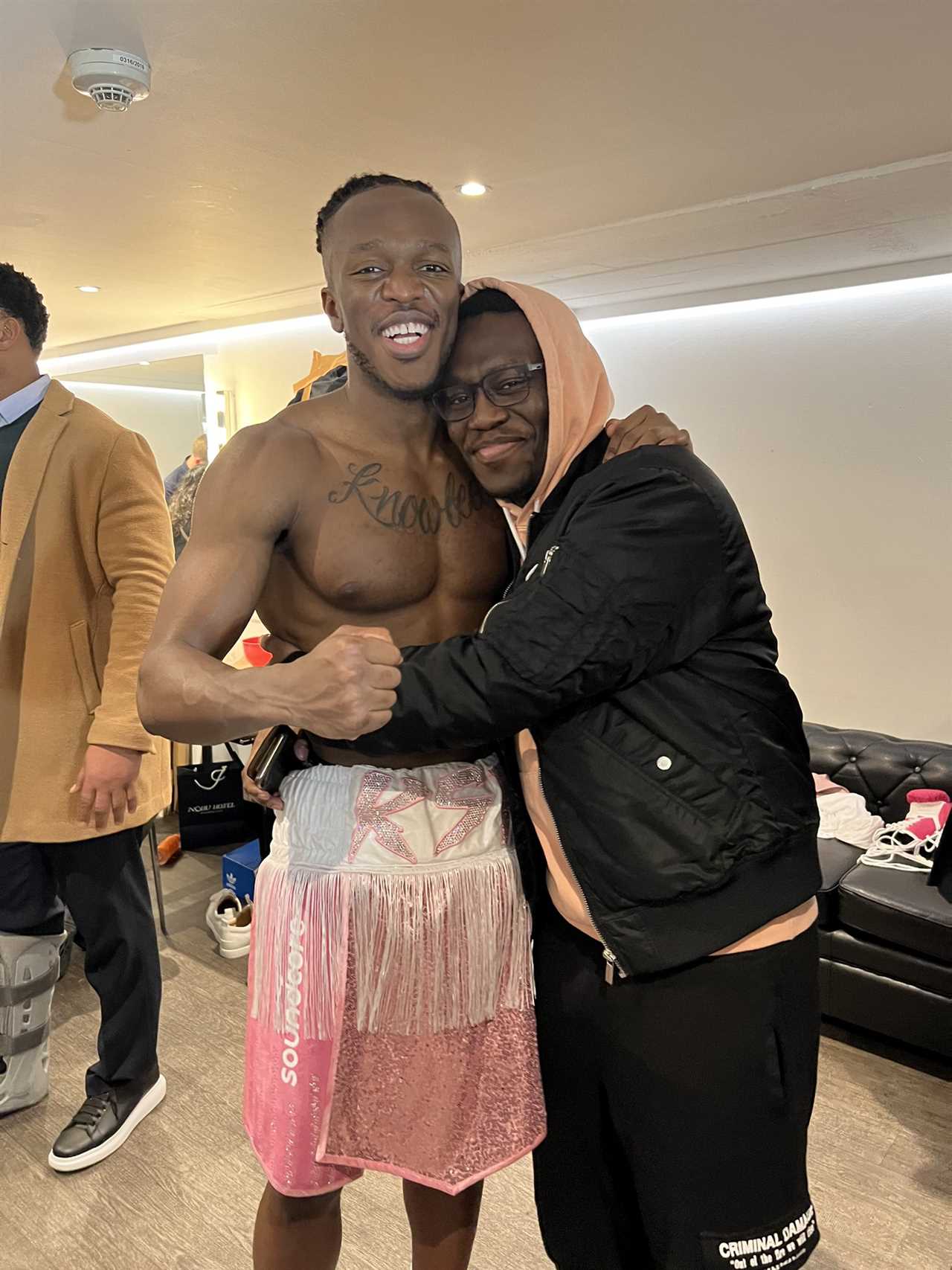 KSI reveals that brother Deji stressed out their parents on the same night, but 'unites us more'