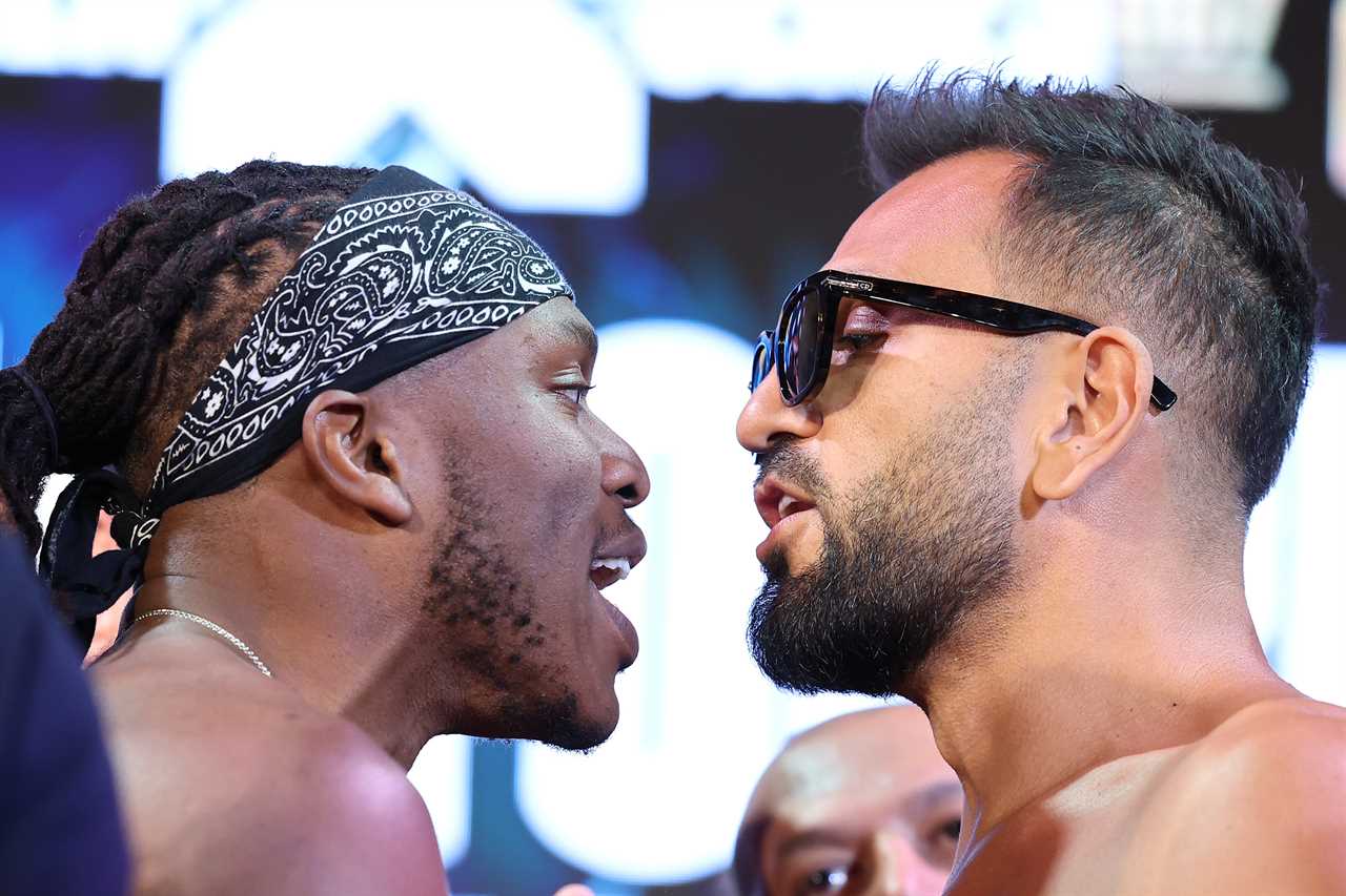 LONDON MAY 12: MF & DAZN X SERIES: 007 Ceremonial Weigh-In at The Drum, Wembley Park, London on the 12th May 2023. Misfits Boxing. Credit: Leigh Dawney/Misfits Boxing.