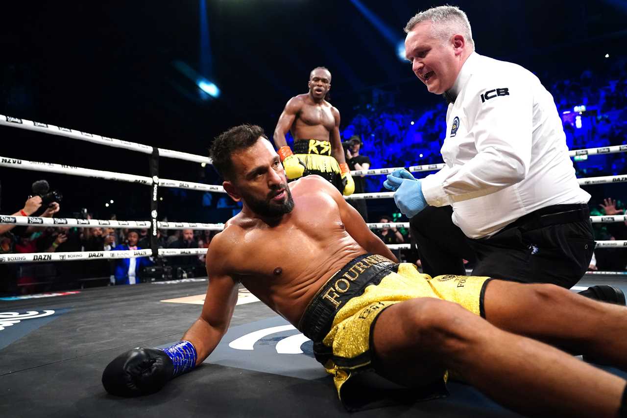 Joe Fournier demands a rematch with Tommy Fury after he says KSI 'CHEAT' should be embarrassed by his illegal elbow.