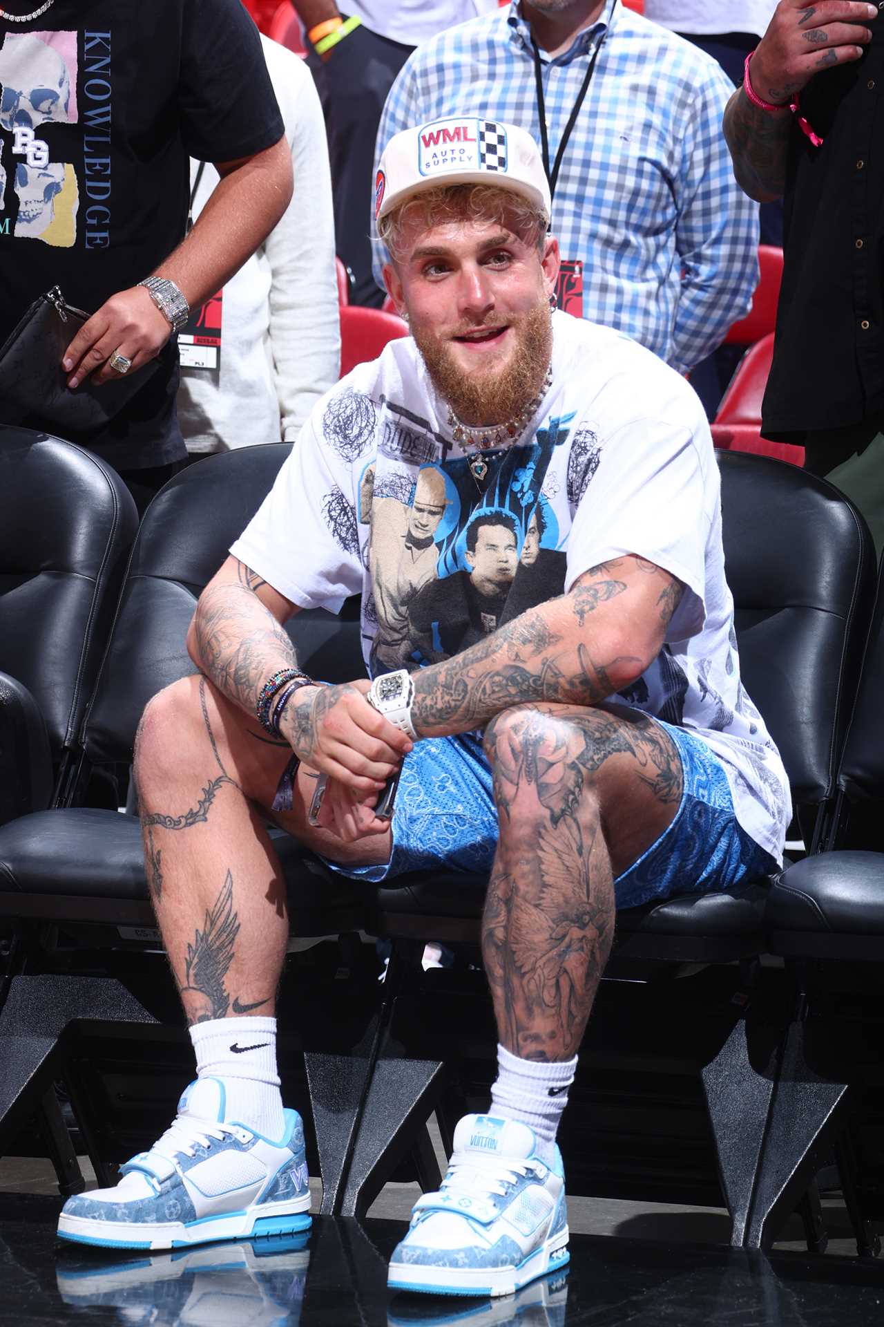 Jake Paul slams KSI's 'LYING about Joe Fournier's elbow and claims that YouTube rivals' 'whole promotional campaign is a sham.'