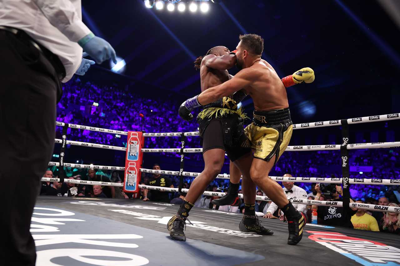 Jake Paul slams KSI's 'LYING about Joe Fournier's elbow and claims that YouTube rivals' 'whole promotional campaign is a sham.'