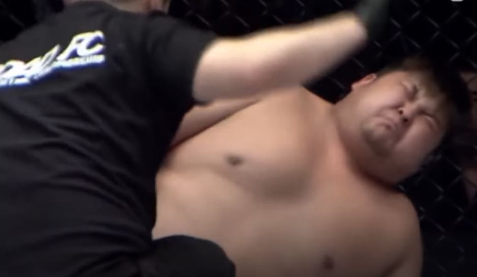 MMA fighter suffered a kick so brutal to his groin, that the fans thought his 'testicles EXPLODED.'