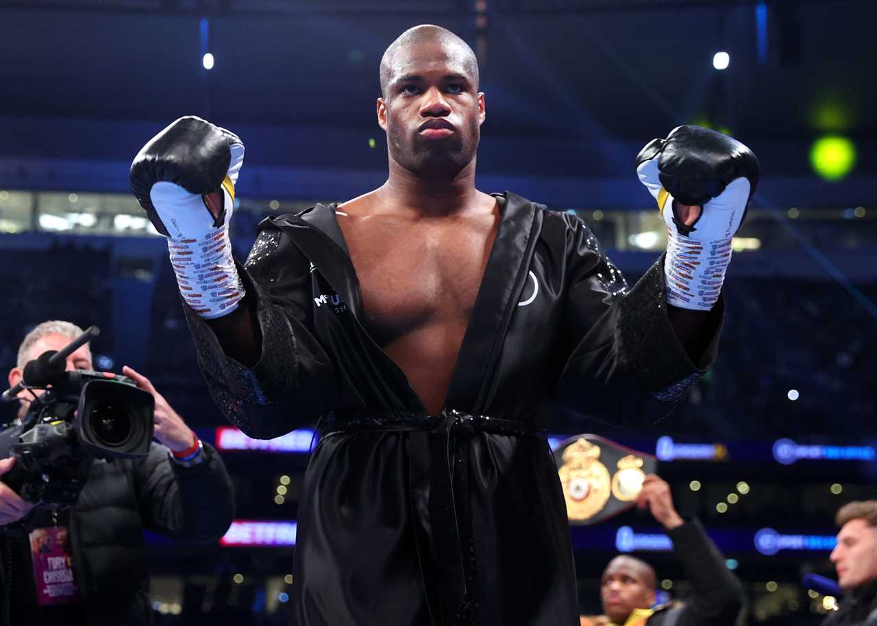 Daniel Dubois suffered a huge blow after splitting from coach Shane McGuigan in the middle of a major argument.