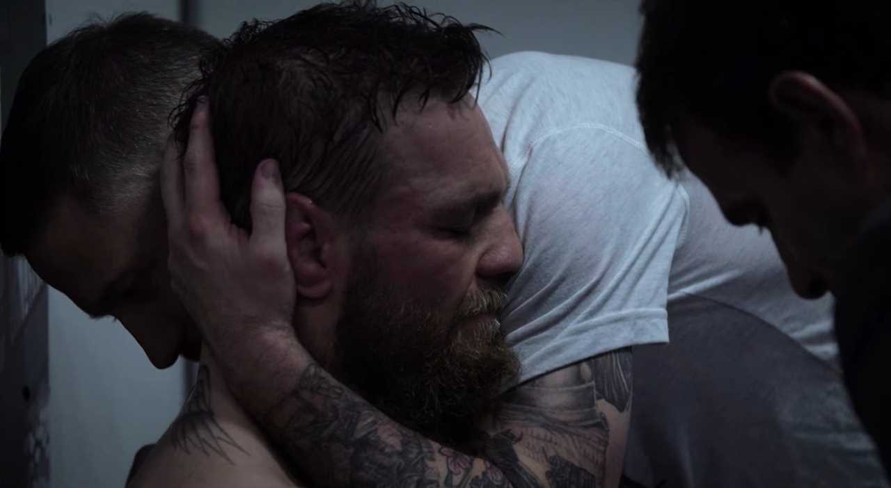 Conor McGregor's emotional breakdown in tears after Khabib's defeat in UFC footage never before seen