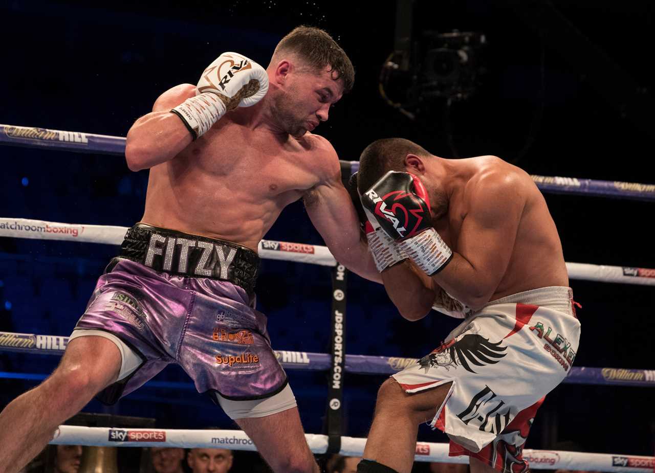 Scott Fitzgerald, a troubled boxing champ, is sentenced to prison for killing a man in rage after drinking and using drugs.