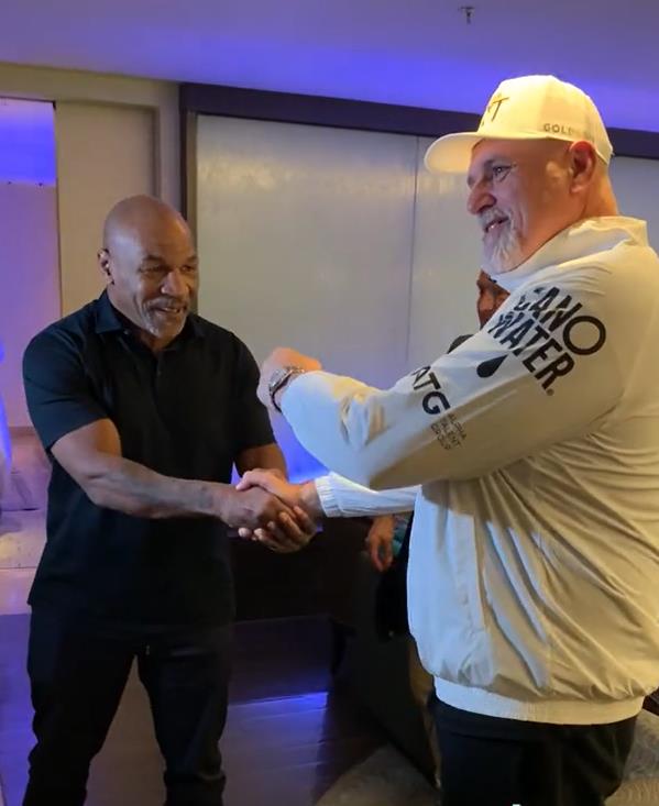 John Fury claims that Mike Tyson agreed to fight him at the Jake Paul fight after they met in Saudi Arabia