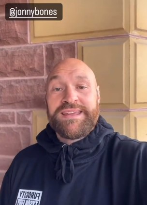 Tyson Fury challenges Jon Jones for a fight, after the UFC legend claimed that talk of their meeting had'struck nerves'