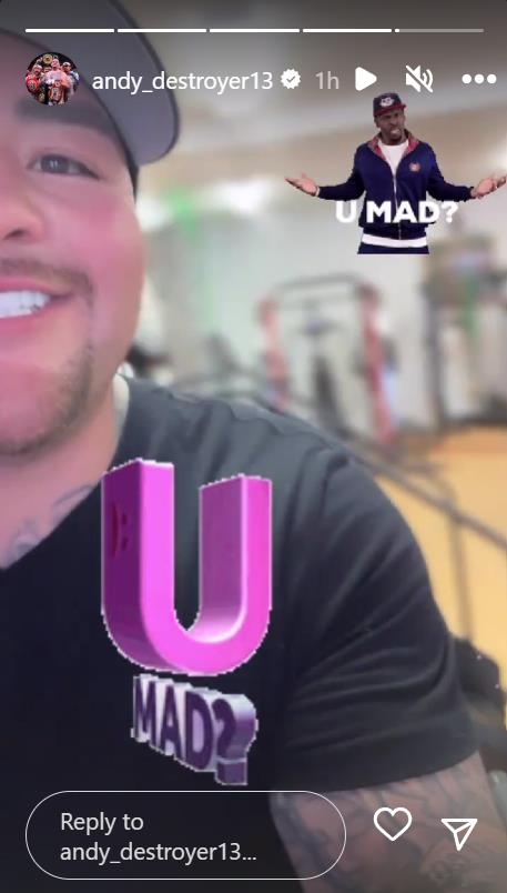 Andy Ruiz Jr.'s Twitter account posts about prostitutes smoking marijuana but boxer claims that he was hacked