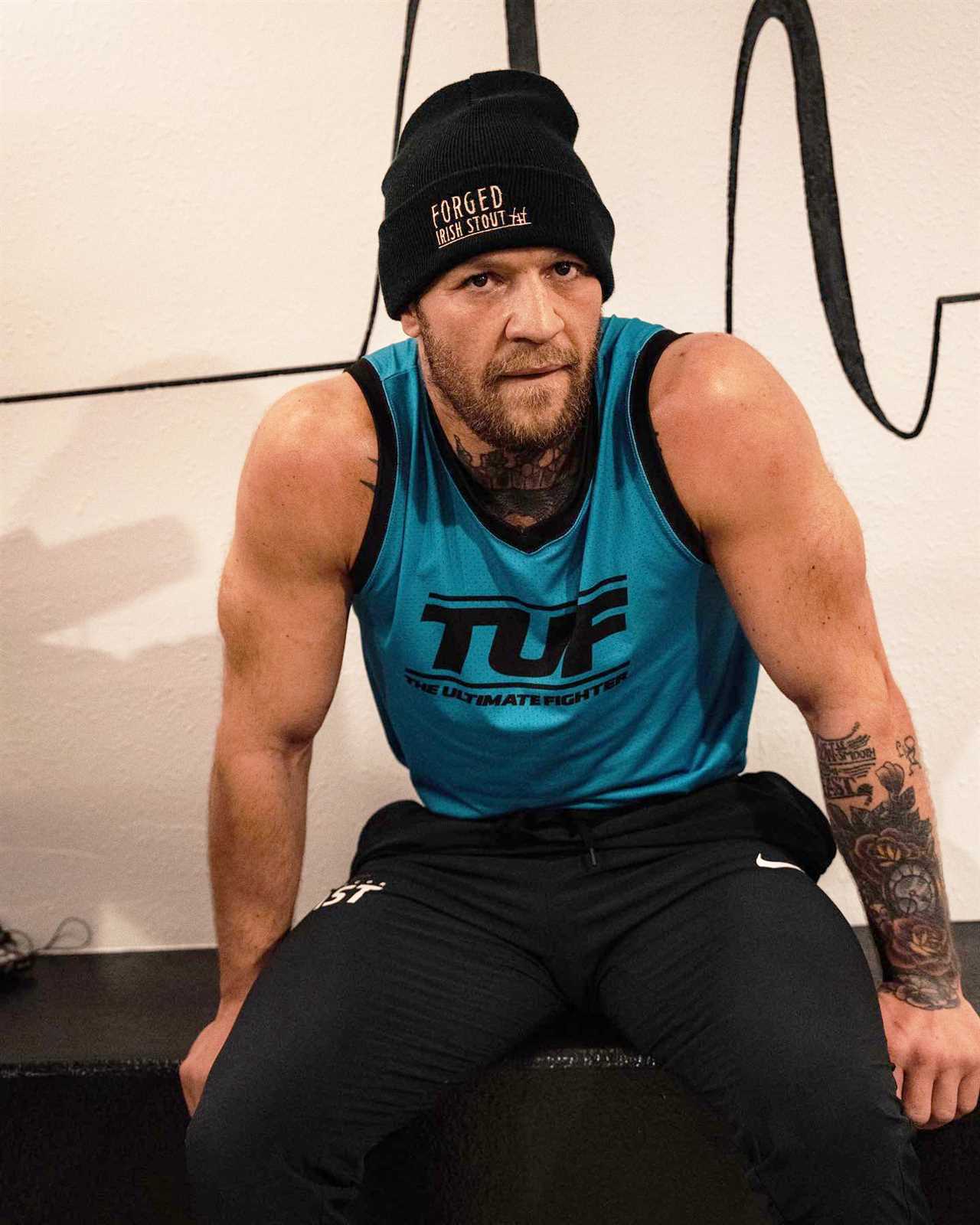 Conor McGregor challenges Tyson Fury, the boxing star who vowed to fight Francis Ngannou, to step into a cage.