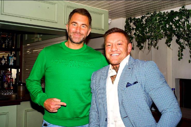 Conor McGregor challenges Tyson Fury, the boxing star who vowed to fight Francis Ngannou, to step into a cage.