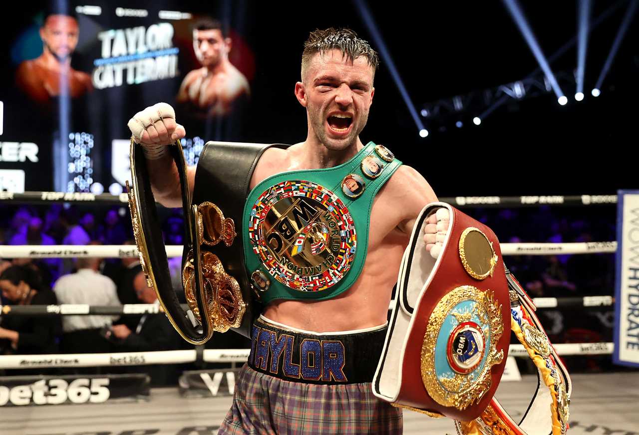 Josh Taylor admits that he ate too many pizzas and Chinese take-outs and drank way too much beer prior to the Jack Catterall battle.