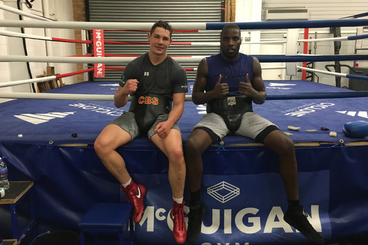 The tape of Lawrence Okolie and Chris Billam Smith - the fight for the cruiserweight title will be decided.