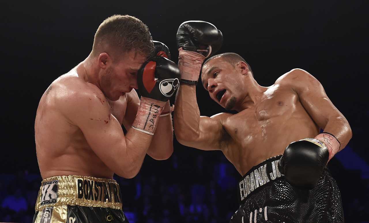 Boxer Nick Blackwell's body has transformed by three stone after he nearly died in the ring.