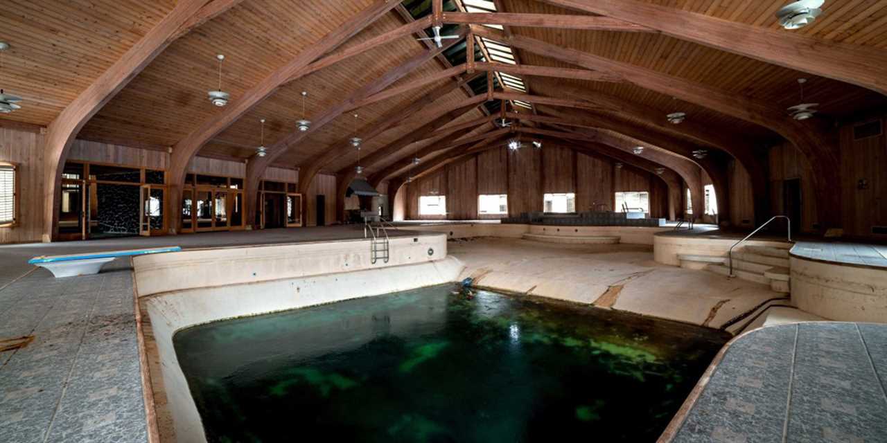 The pool alone is bigger than most other houses