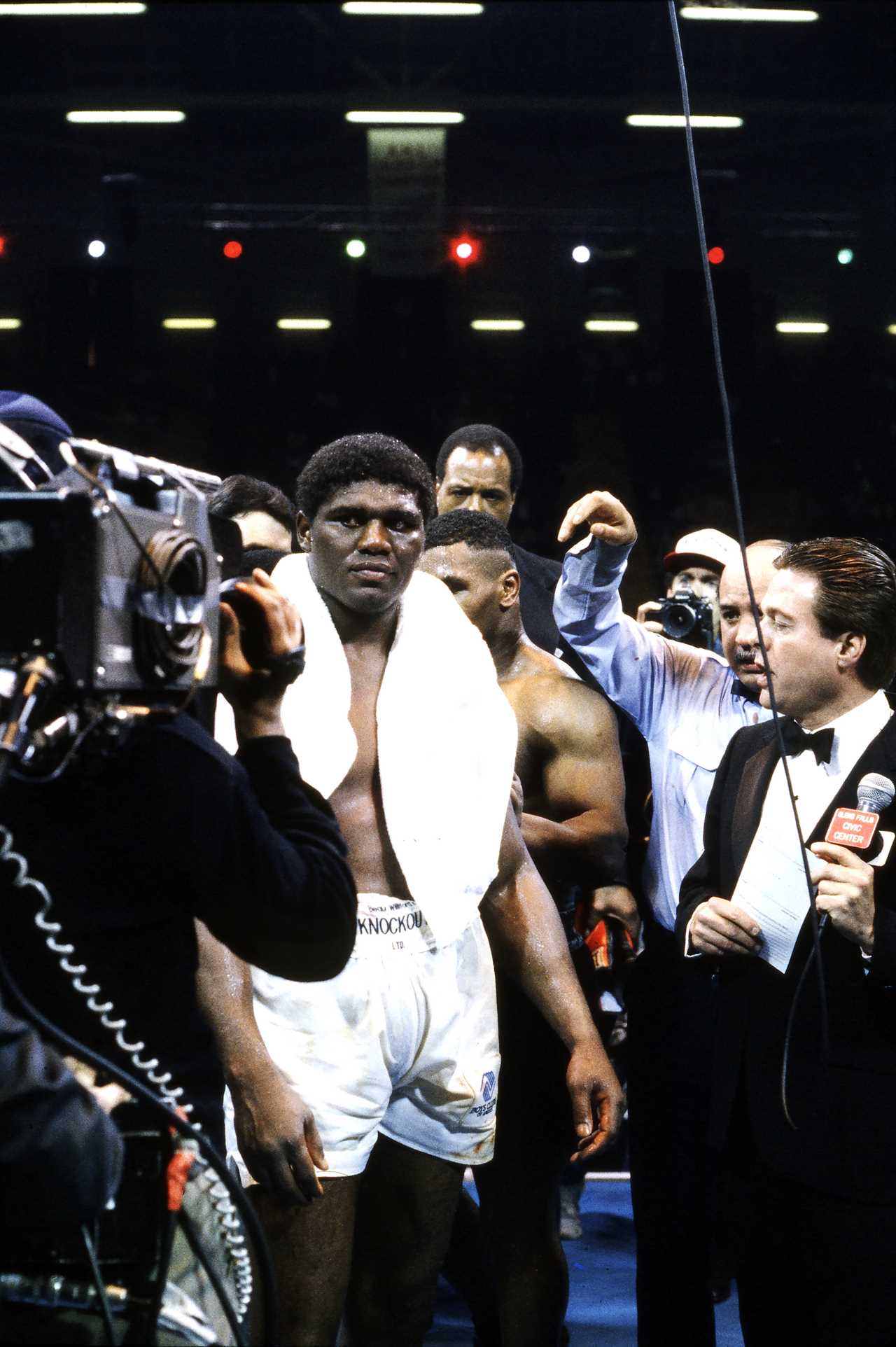 Another boxer was so powerful that he could have turned horse p*** to gasoline.