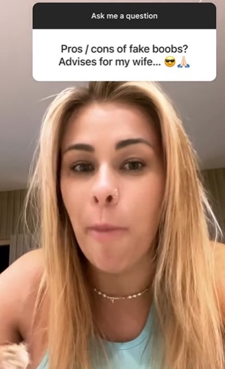Paige VanZant, ex-UFC and OnlyFans Star, admits that 'boobies is the best thing' after she speaks out about breast op