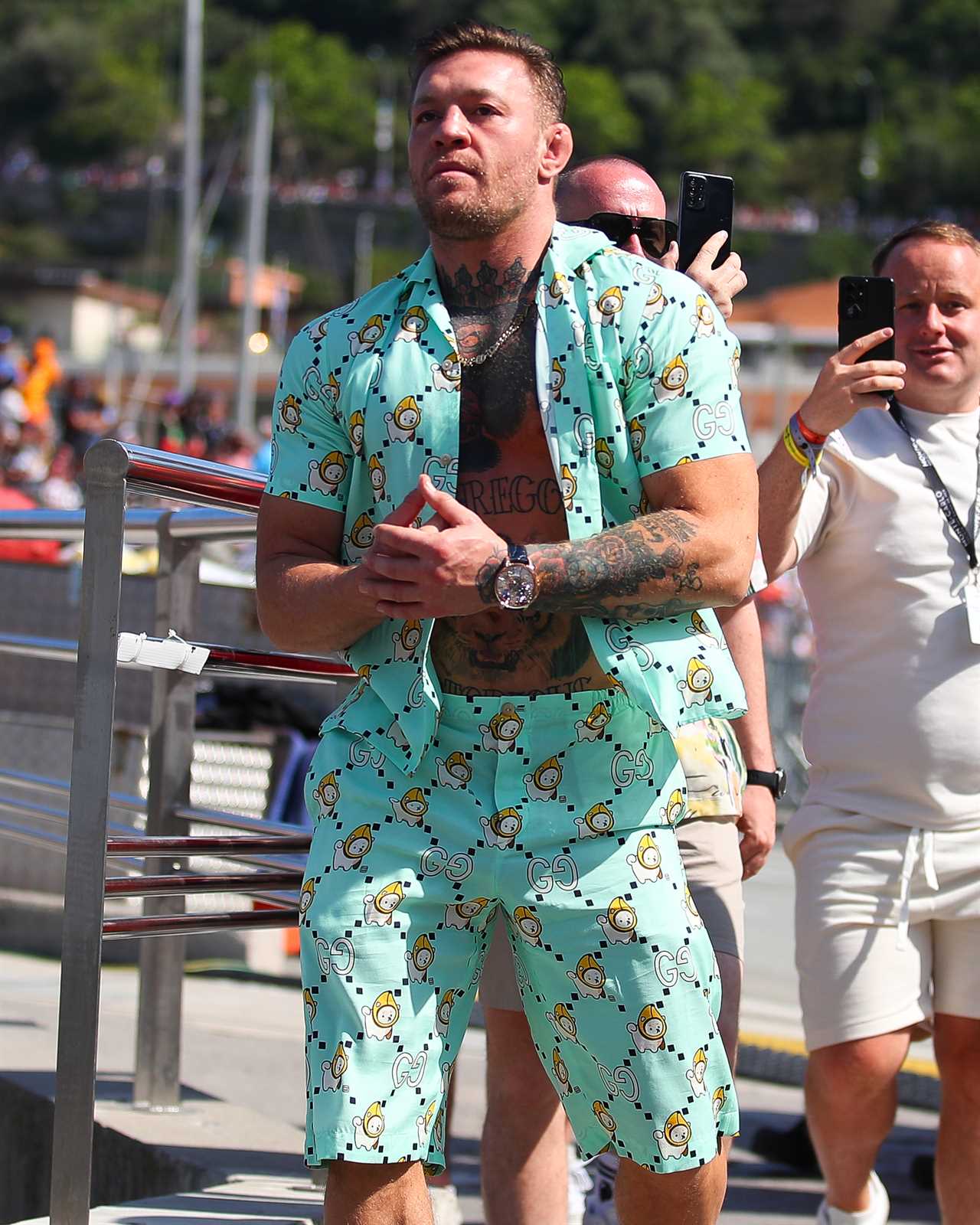 Conor McGregor vs Michael Chandler - a dodgy dance video from the Monaco Grand Prix goes viral.