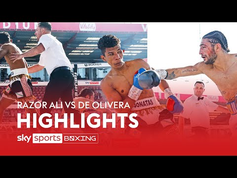 THRILLER! Razor Ali vs Jonatas Gomes de Olivera  HIGHLIGHTS