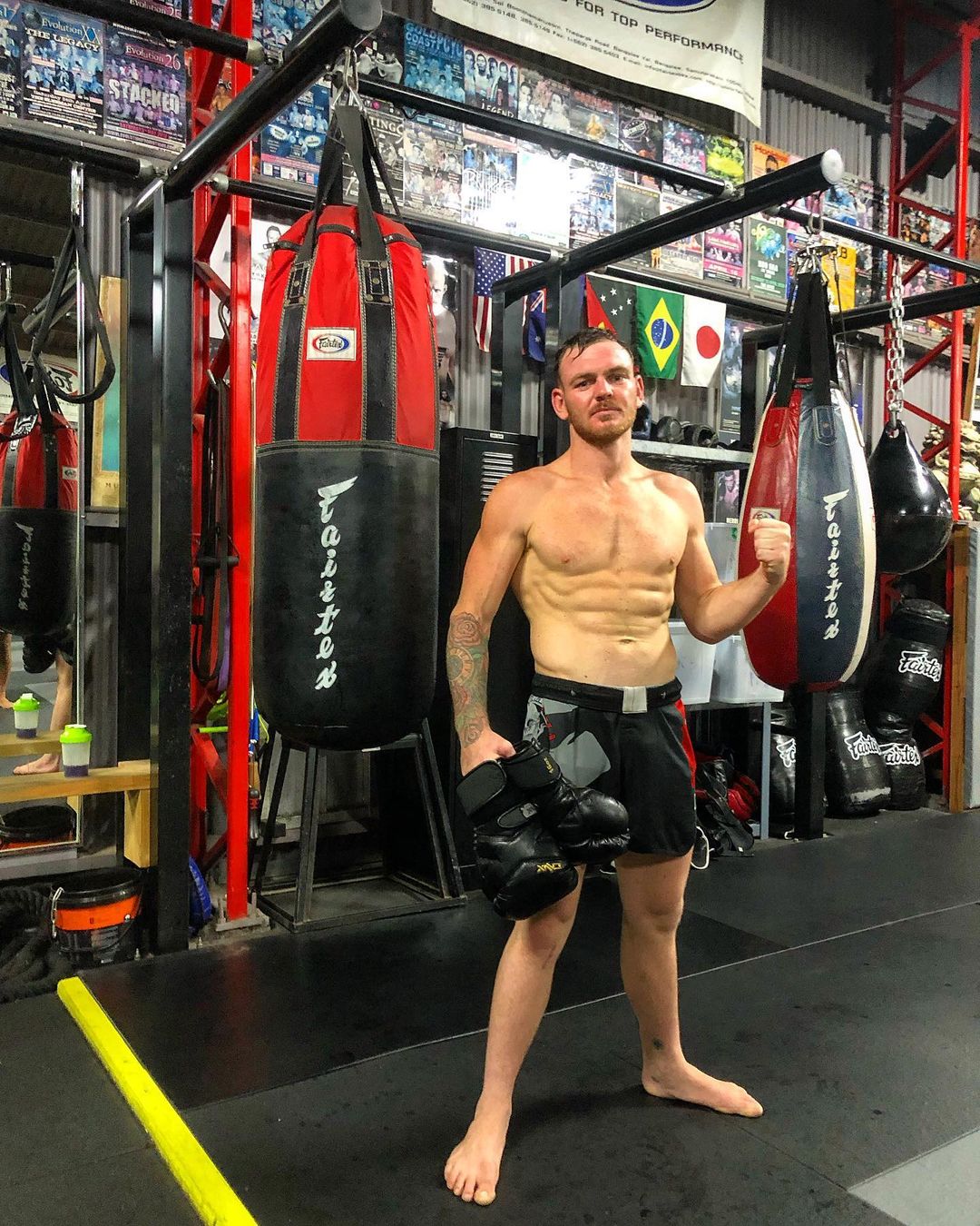 Rising MMA Star fights to save his leg after a severe staph infections as he shares graphic images inside his limb