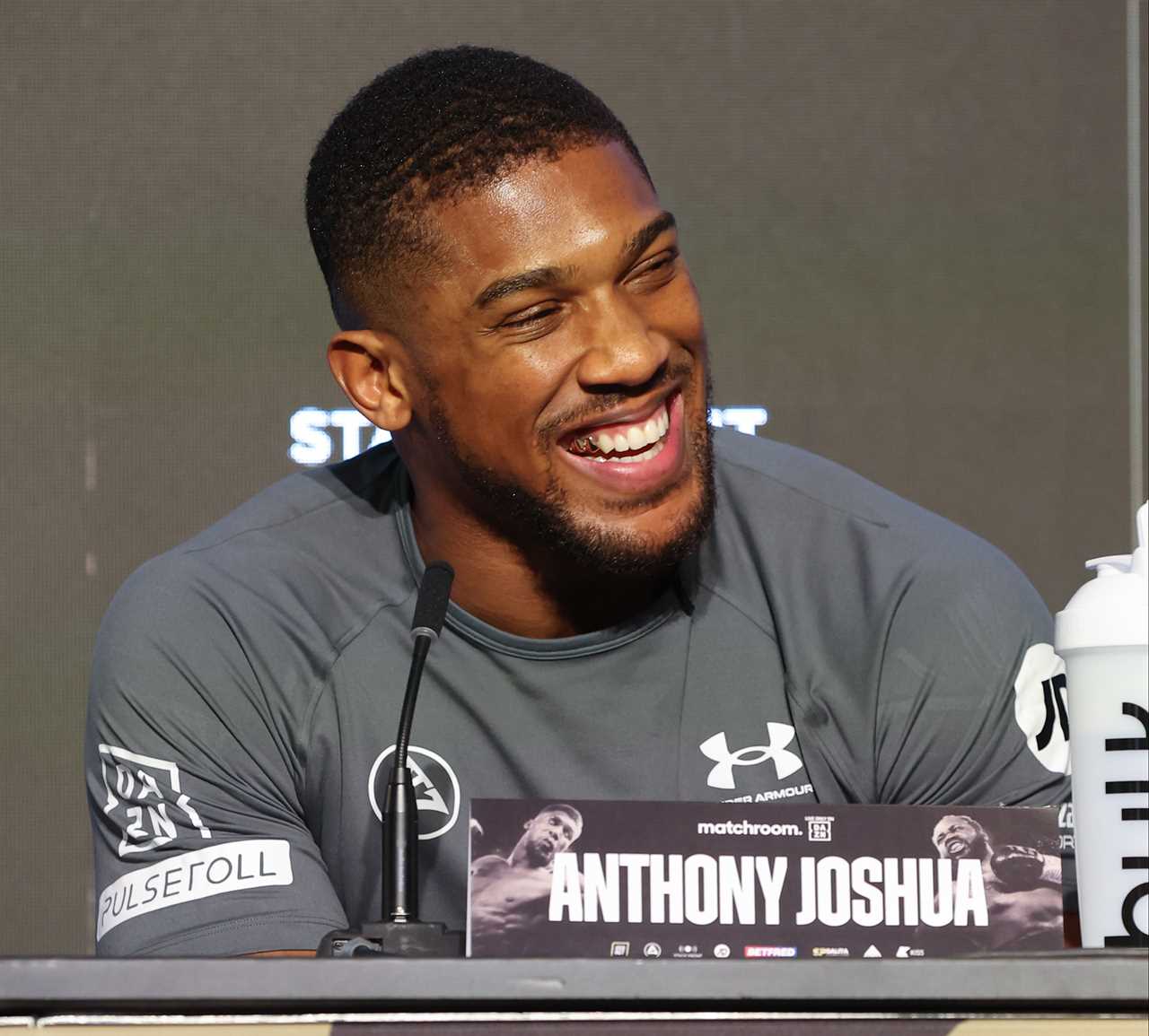 Anthony Joshua laughed at Tyson Fury’s latest fight proposal after Gypsy King agreed to face three other opponents