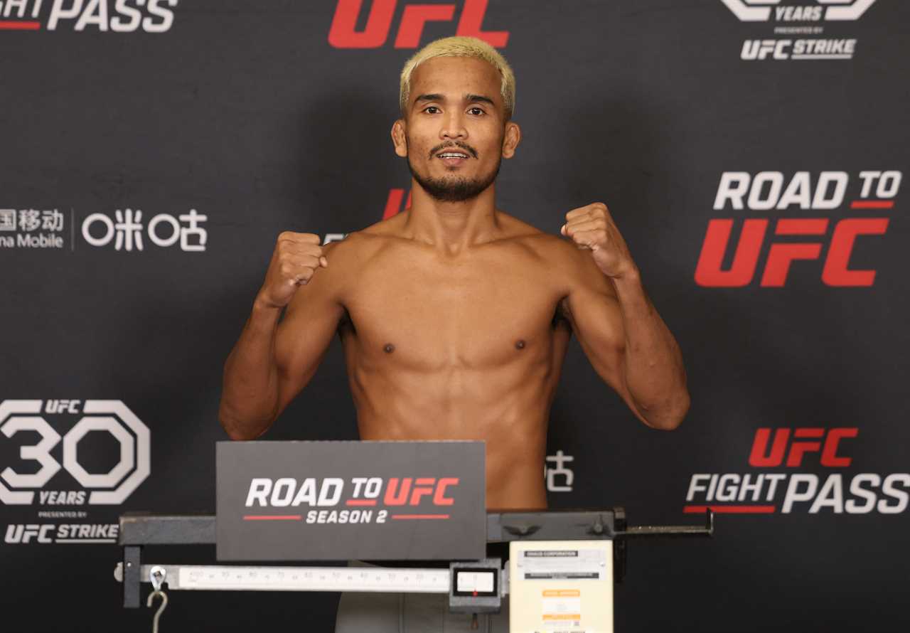 MMA star with blood on his face after horrific eye gouge injury