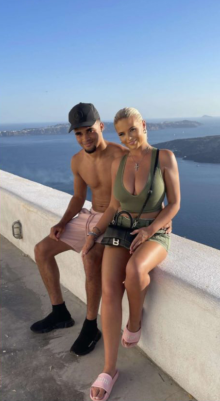 Apollonia llewellyn put on a ridiculously busty show but fans were devastated to find out that ring girl had a boyfriend