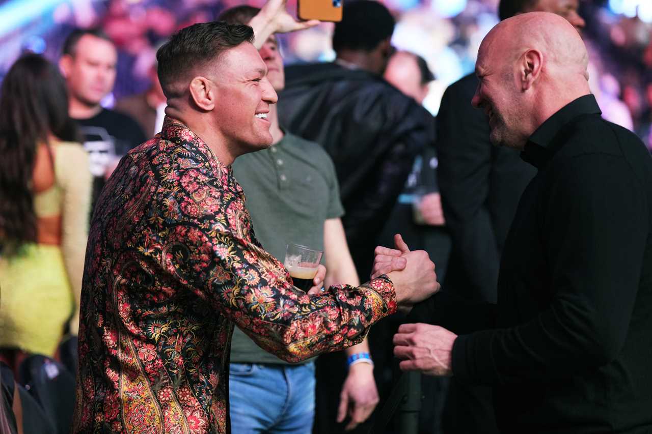Dana White hints that Conor McGregor’s fight with Michael Chandler may be his FINAL UFC match as a date appears to emerge