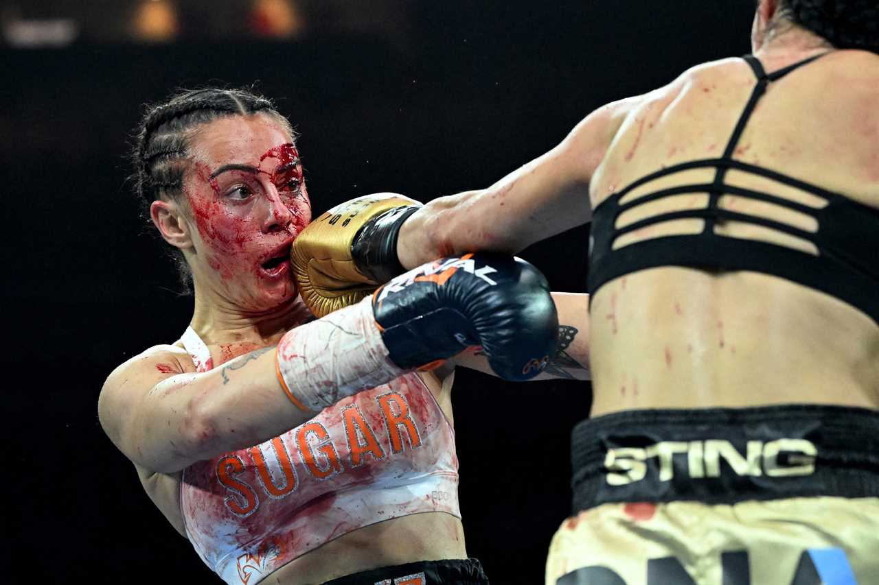 Cherneka Sugar Neekz Johnson has put a gruesome injury to her head behind her and is now ready for Ellie Scotney.