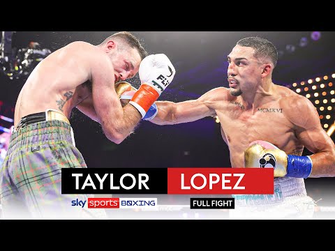Josh Taylor vs Teofimo Lopez FULL FIGHT!