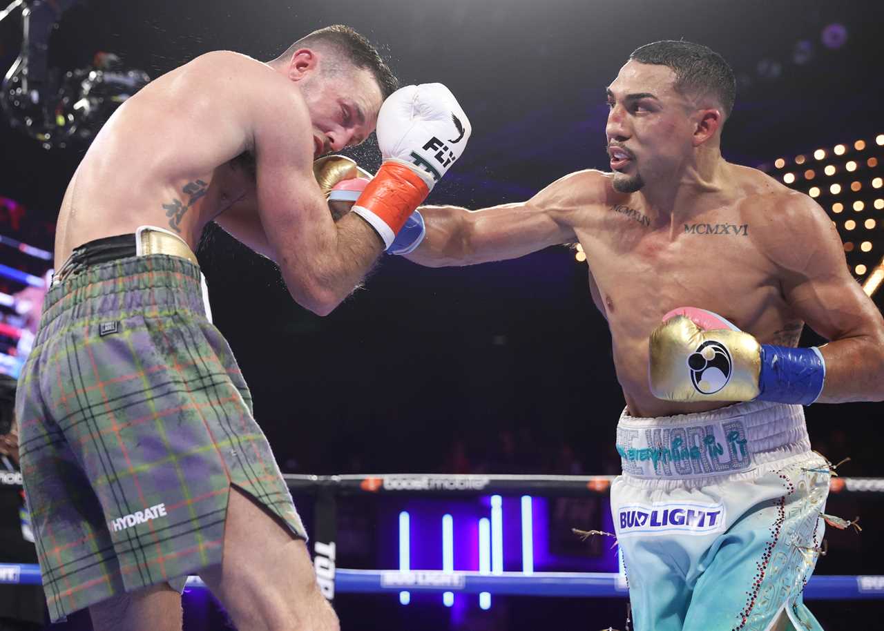 Teofimo lópez stuns Josh Taylor in points to win the world title and give Scot his first ever defeat