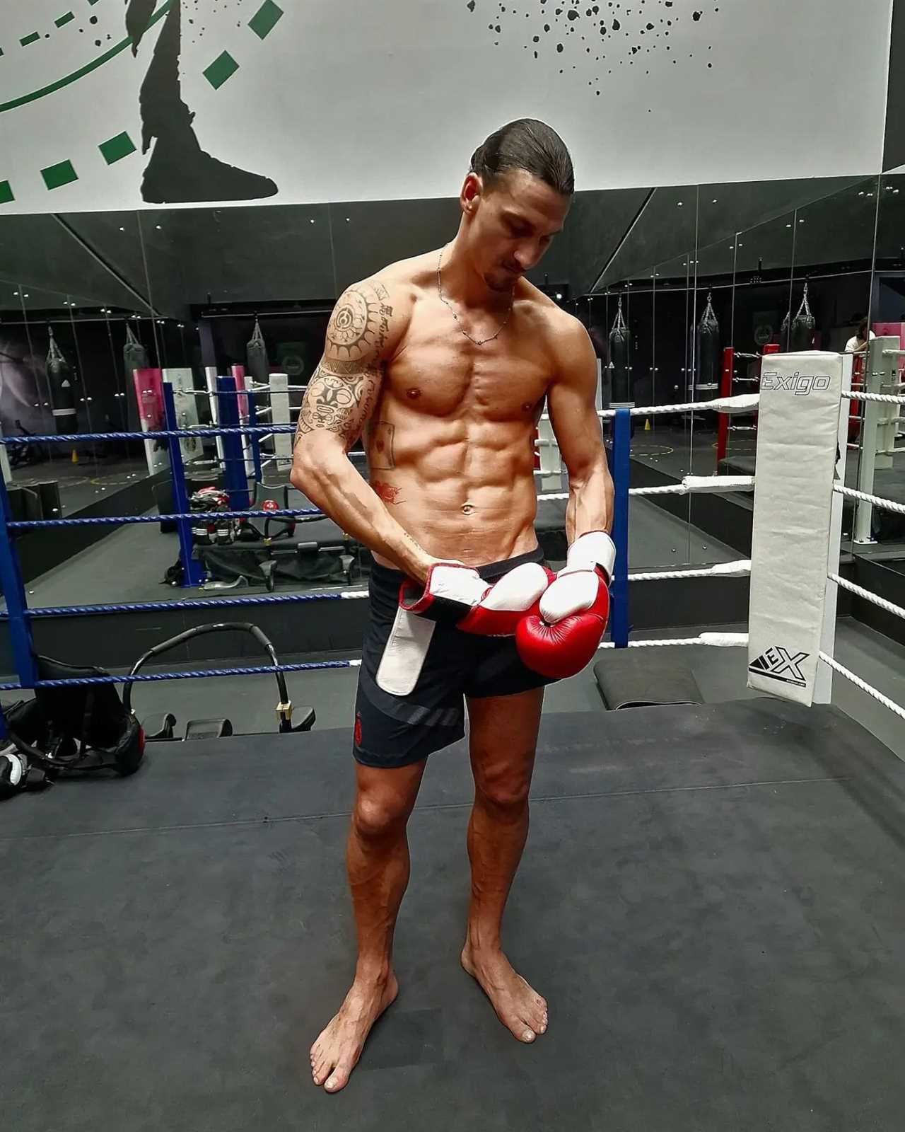 KSI asks football legend to box, even though he is a black-belt in taekwondo