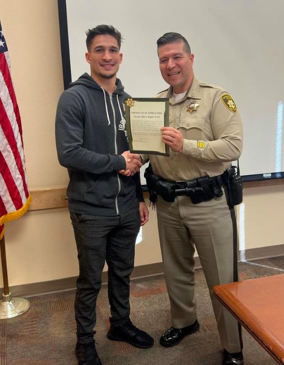 Biaggio, Muhammad Ali’s grandson, is the MMA fighter who juggles a fight career and a security job at a Vegas nightclub.