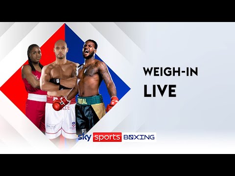 LIVE WEIGH IN! Frazer Clarke vs Mariuszwach with Caroline Dubois and Viddal Riley