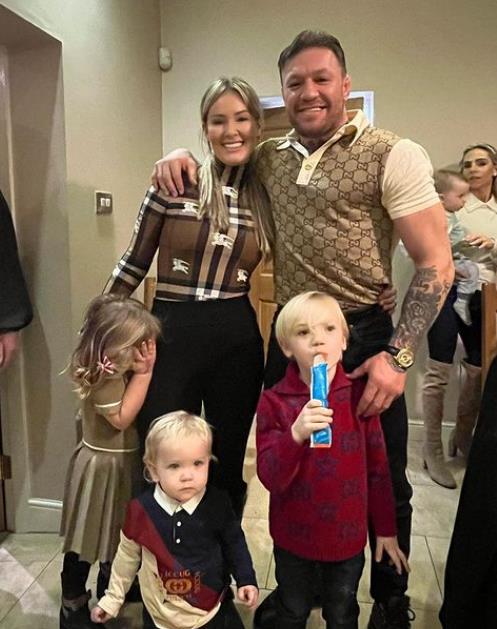 Conor McGregor and Dee Devlin reveal they are expecting their fourth baby together