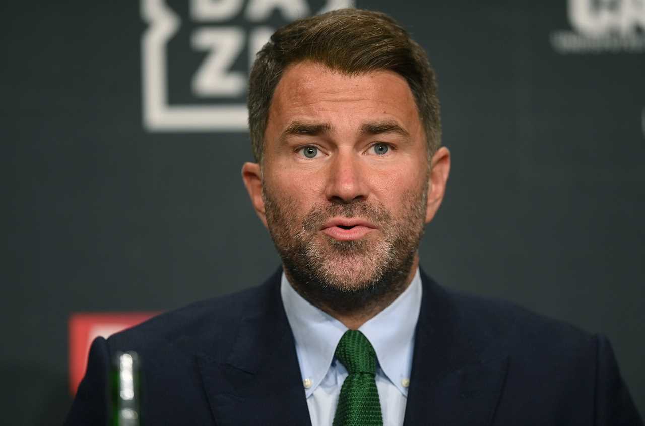John Fury, Tyson Fury’s father, issues a chilling warning to Eddie Hearn. He calls Anthony Joshua’s promoter ‘a total p ****'
