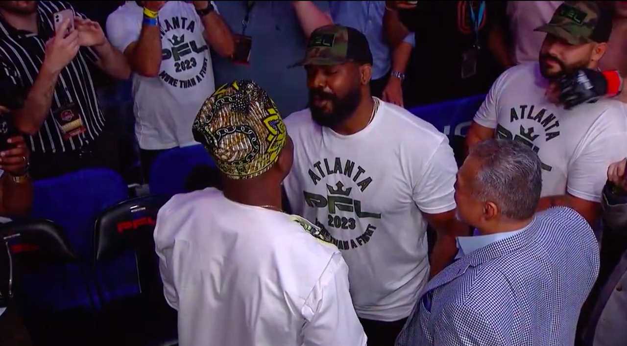 Watch as Jon Jones, Francis Ngannou and their MMA rivals come face-to-face after years of feuding
