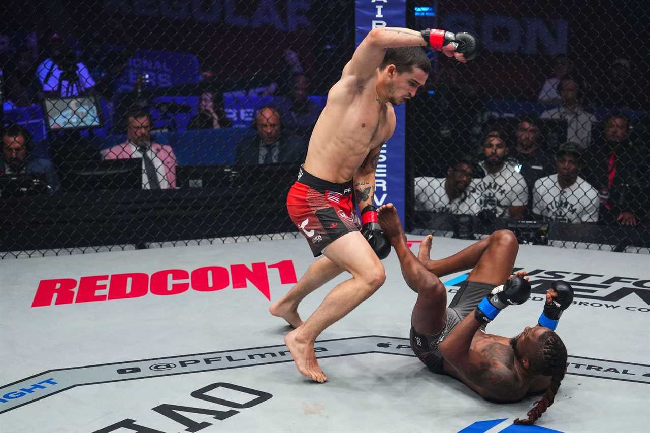 Watch Muhammad Ali's grand-son Biaggio score a brutal KO, as MMA star opens about 'pressure' being related to an icon