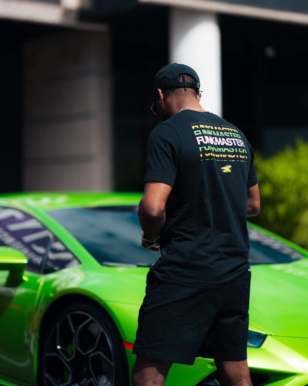 Dana White presents UFC champion with a Lamborghini worth PS652,000 just weeks after a Twitter feud about the next fight