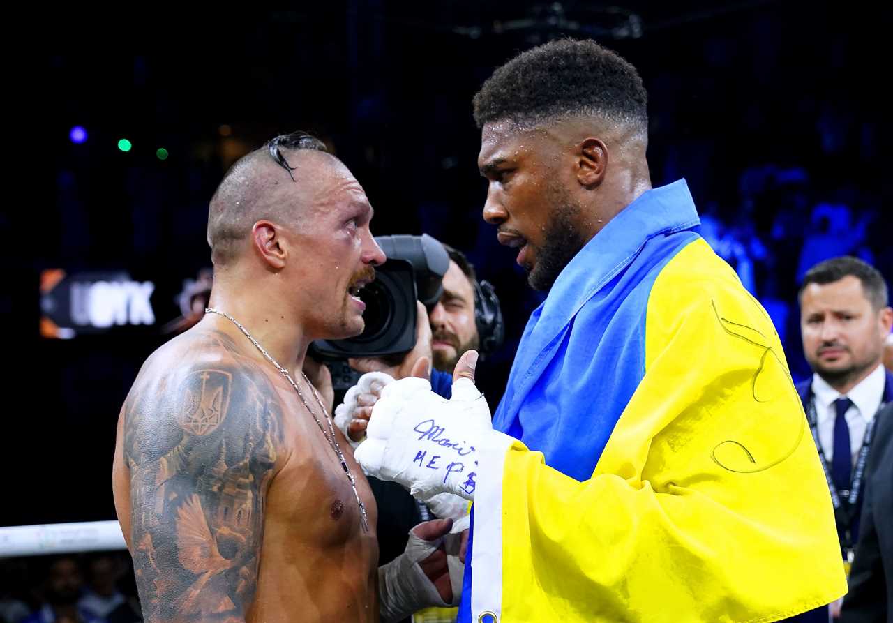 Saudi boxing boss offers 'premium' price for Anthony Joshua's fight with Deonta Wilder, and Tyson Fury's match against Oleksandr Uskyk