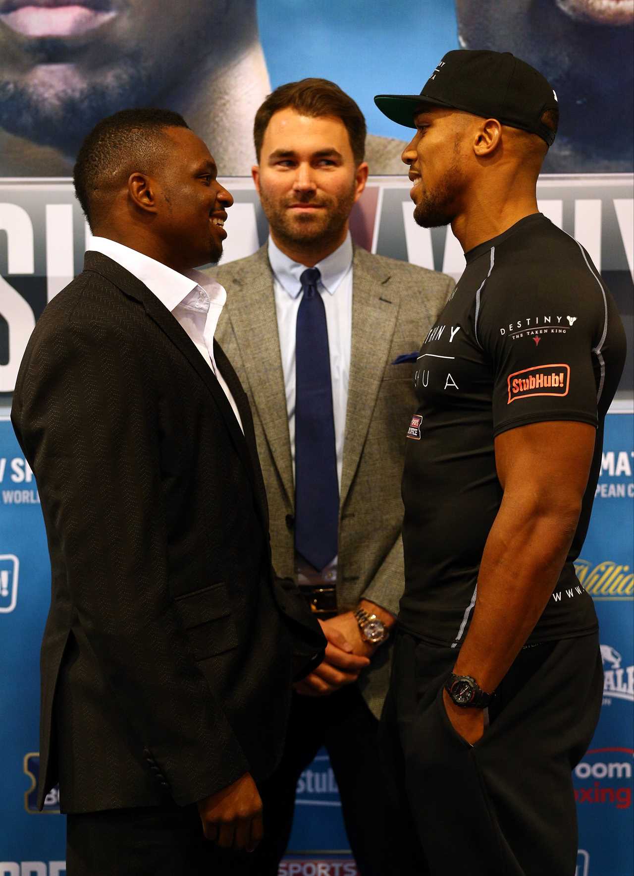 Eddie Hearn is looking for alternatives as Anthony Joshua and Dillian Whyte are hanging by a string due to Eddie Hearn's 'PS10 million purse demand'
