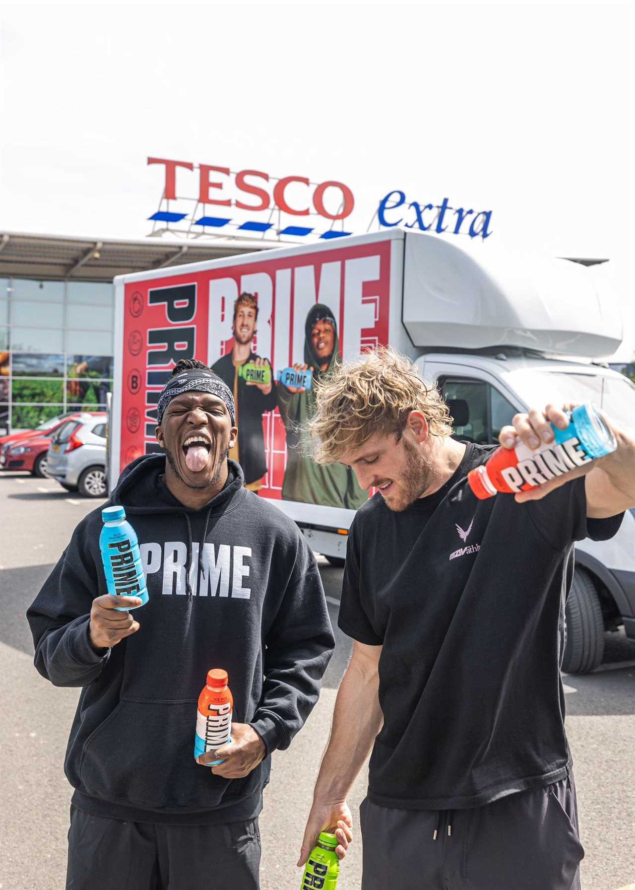 Tesco will 'finally sell' KSI's and Logan Paul's prime drink after the shop feared security measures