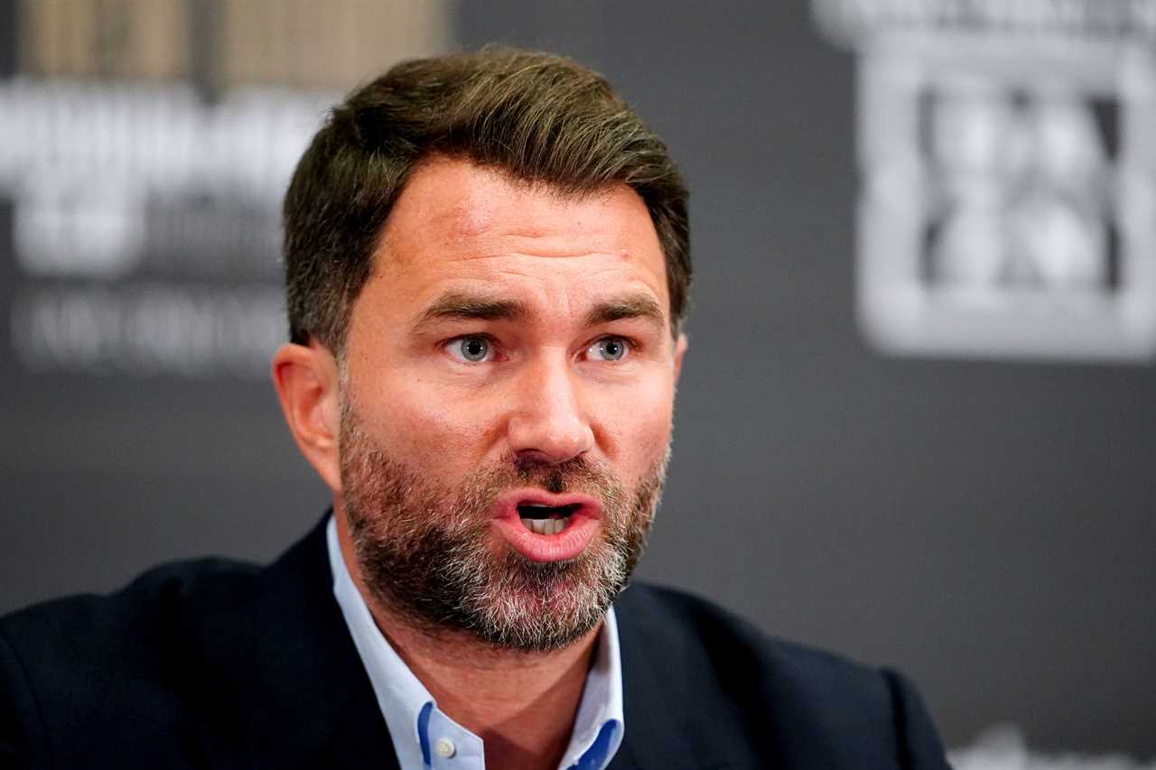 Eddie Hearn says Anthony Joshua must return by August as Dillian Whyte's fight falls apart