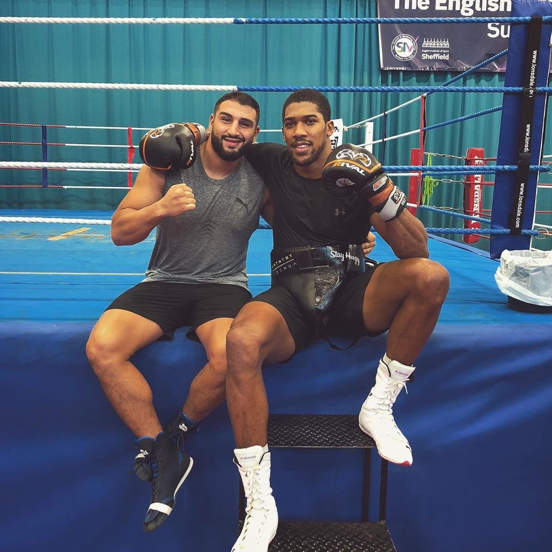 After the Dillian Whyte fight collapsed, Anthony Joshua lined up his undefeated ex-sparring partner to face him.