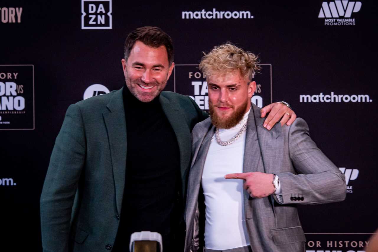 Eddie Hearn warns that Jake Paul's fight against ex-UFC Nate Diaz will be a 'MISMATCH,' and end in just four rounds.
