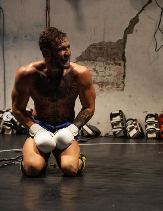Conor McGregor and Dillon Danis spar as the UFC star's return to action faces collapse due a drug testing deadline